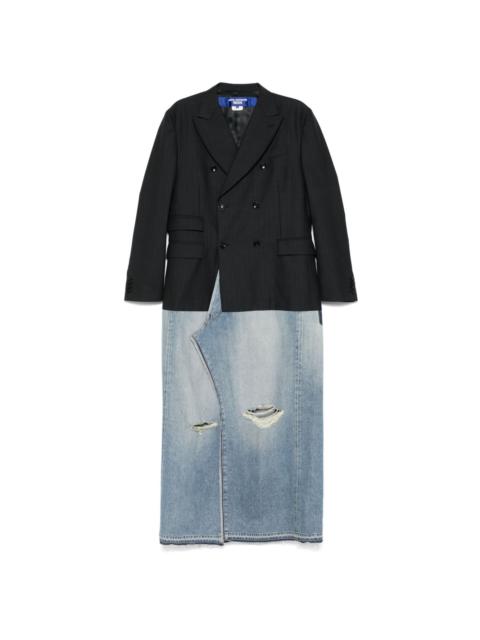 panelled coat