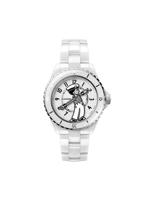 CHANEL Mademoiselle J12 La Pausa Watch, 38 mm