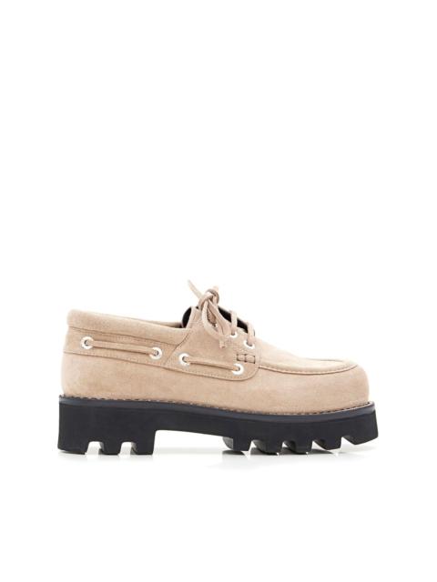 Proenza Schouler suede derby shoes