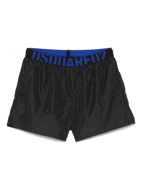 DSQUARED2 logo-waistband swim shorts