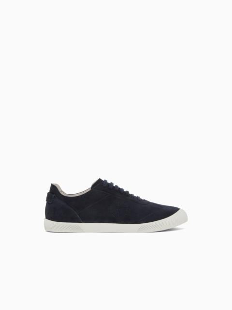 GIORGIO ARMANI SUEDE SNEAKERS
