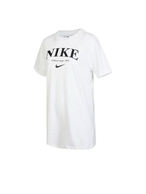 Nike (WMNS) Nike Lifestyle Dress 'White Black' DX6312-100