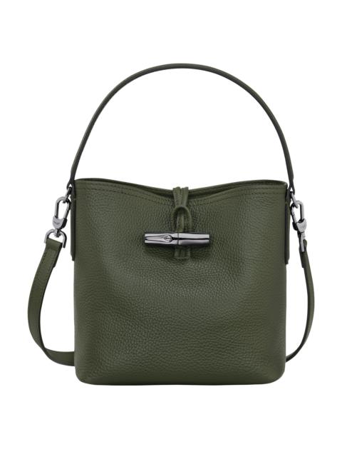 Longchamp Roseau Essential XS Bucket bag Khaki - Leather