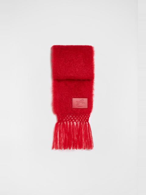 Jil Sander Horse Wool Blend Scarf