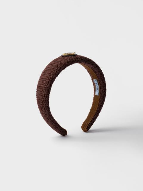 Prada Crochet headband