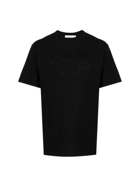 Contour Fox embroidered T-shirt