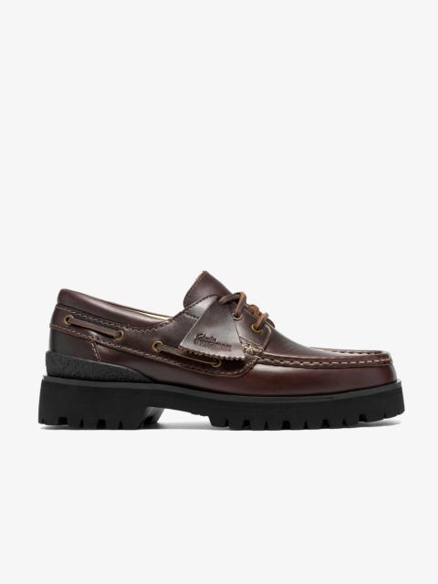 Clarks Originals Yukoner Boat Black/Brown Leather