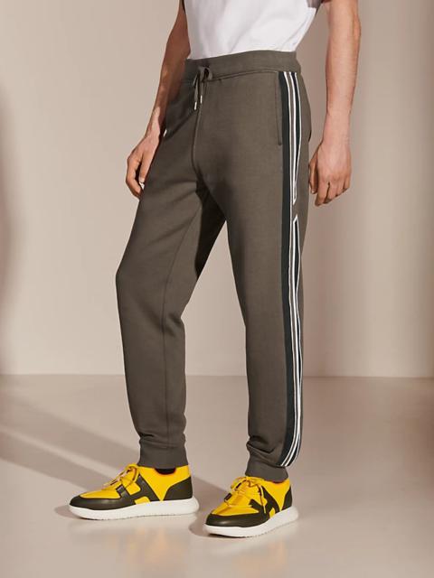 Hermès "Run H" bicolor jogging pants