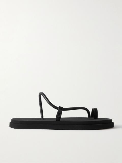 Emme Parsons Bari Pool leather sandals Black