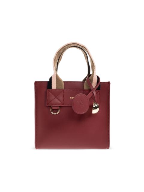 FURLA mini Divide It leather tote bag