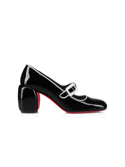 Christian Louboutin Mini Babe 70mm Patent Leather Pumps black