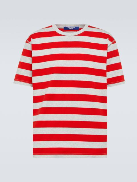 Striped cotton jersey T-shirt