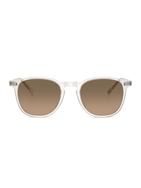 Oliver Peoples Women's Finley 1993 50MM Aviator Sunglasses - Gradient Brown Clear