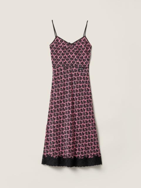 Miu Miu Crêpe de chine dress