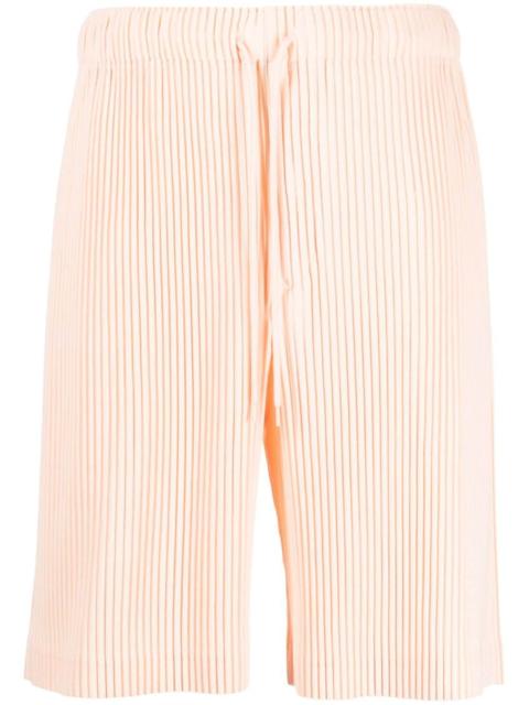 ISSEY MIYAKE drawstring pleated shorts