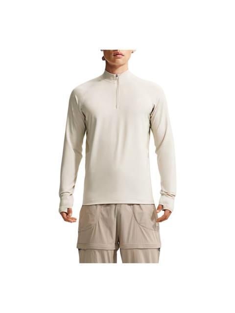 Nike Nike x ACG Wildsee Dri-Fit 1/4-Zip T-Shirt 'Light Orewood Brown' IM4224-104