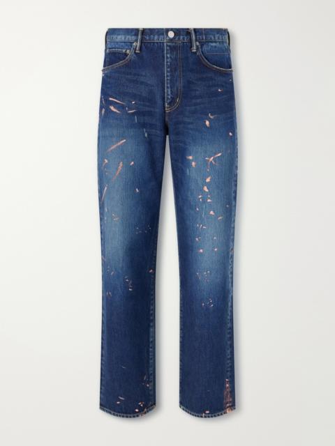 visvim Straight-Leg Distressed Jeans