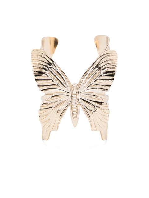 Blumarine butterfly open-cuff bracelet