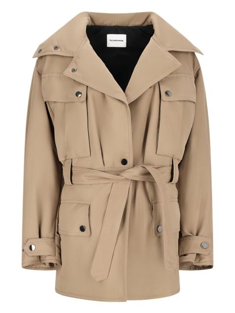 THE ANDAMANE belted cargo-pocket jacket