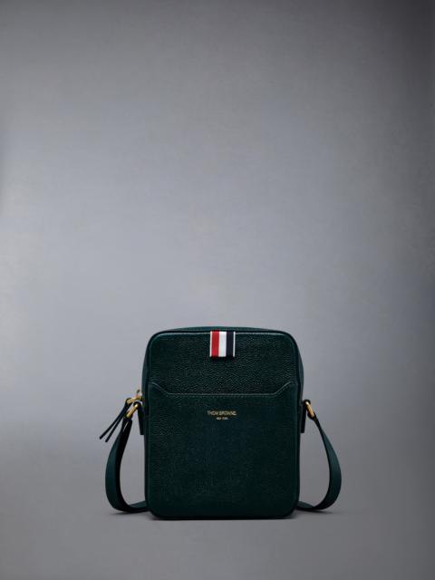 Thom Browne PEBBLE GRAIN LEATHER VERTICAL CAMERA BAG