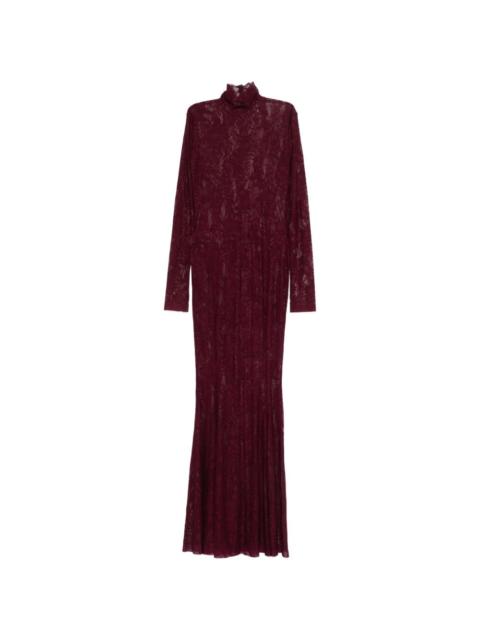 NORMA KAMALI long-sleeve maxi dress