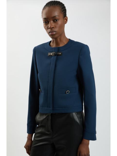 KAREN MILLEN Trim Contrast Tailored Jacket