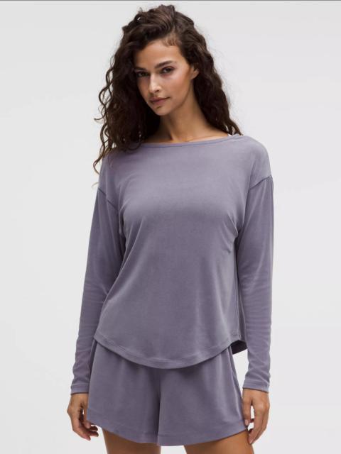 lululemon Drapey Softstreme Boatneck Long-Sleeve Shirt