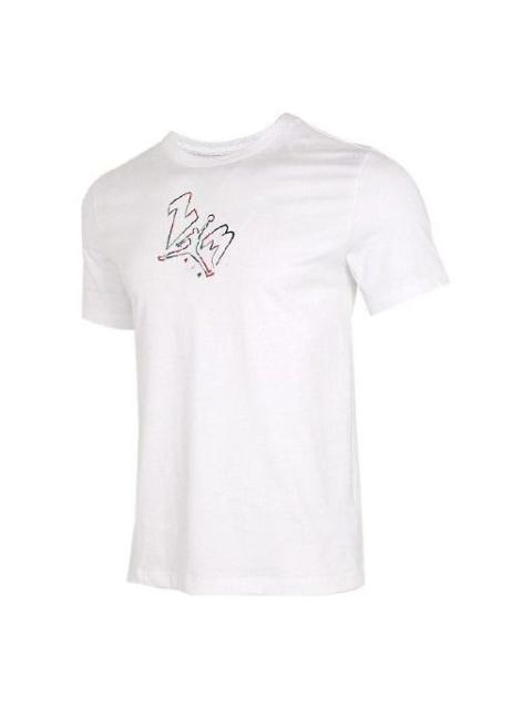 Jordan Air Jordan Men's Running Exercise Short Sleeved White DC4829-100