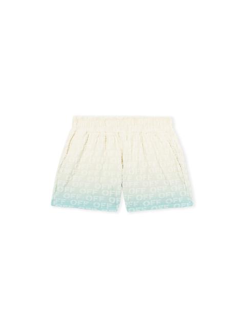 Off-White Terry Gradient Shorts