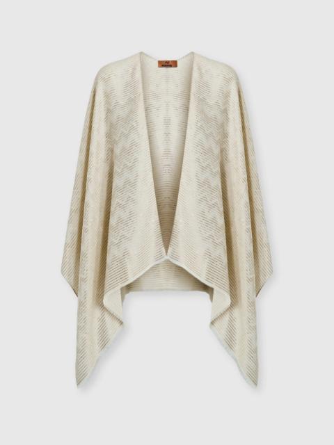 Missoni Viscose and modal-blend cape