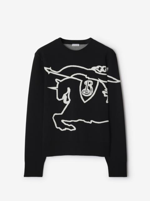 Burberry EKD Cotton Blend Sweatshirt