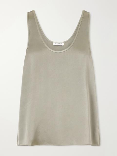 ANINE BING Lea Silk Tank