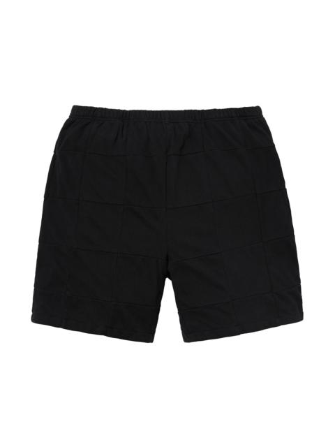 Supreme Supreme Patchwork Pique Short Black