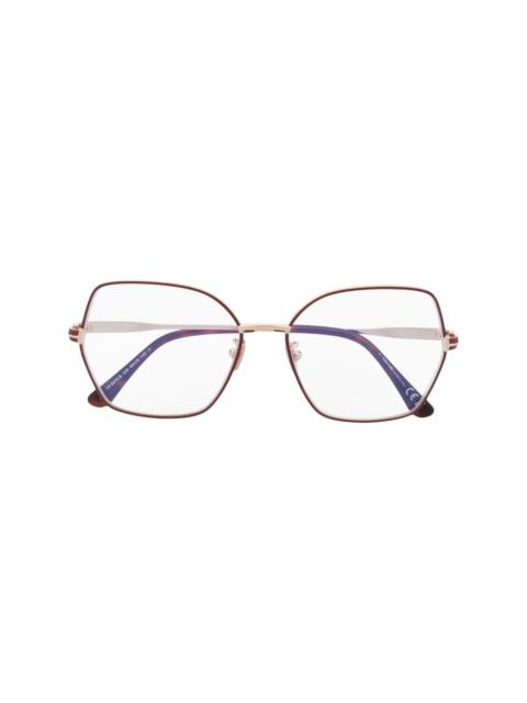 TOM FORD side logo-plaque detail glasses