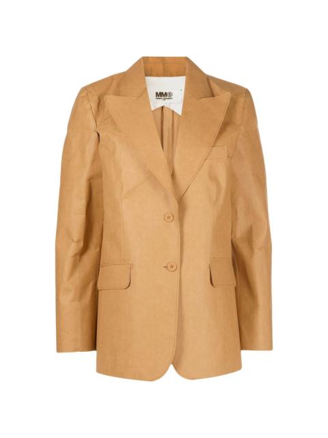 single-breasted blazer jacket