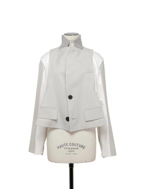 sacai Suiting x Knit Jacket