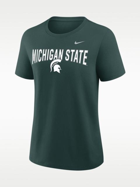 Nike Michigan State Arch Logo Women's Nike College T-Shirt