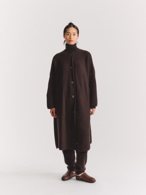CASEY/CASEY ROVER COAT - WOOLY - EBONY