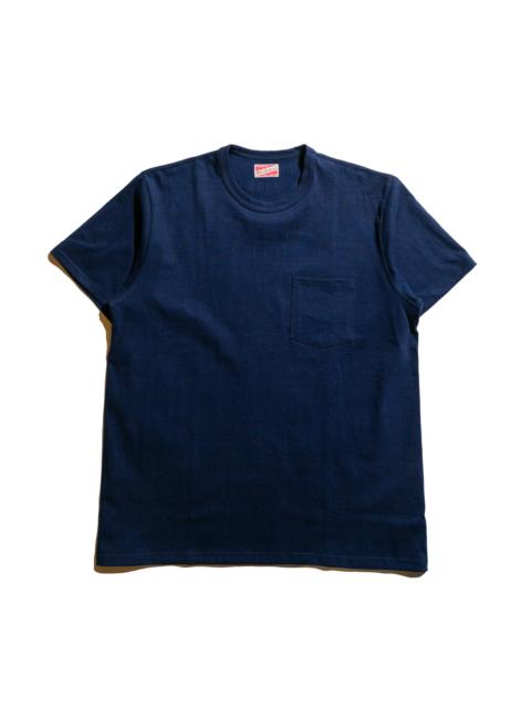 The Real McCoys MC22006 Pocket Tee Navy