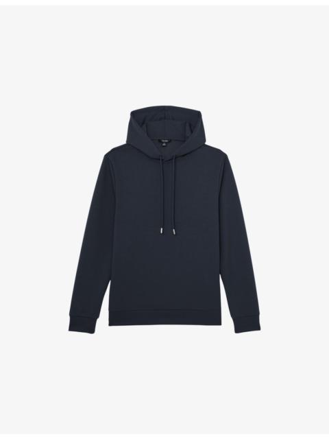 REISS Fabien Regular-Fit Stretch-Jersey Hoody