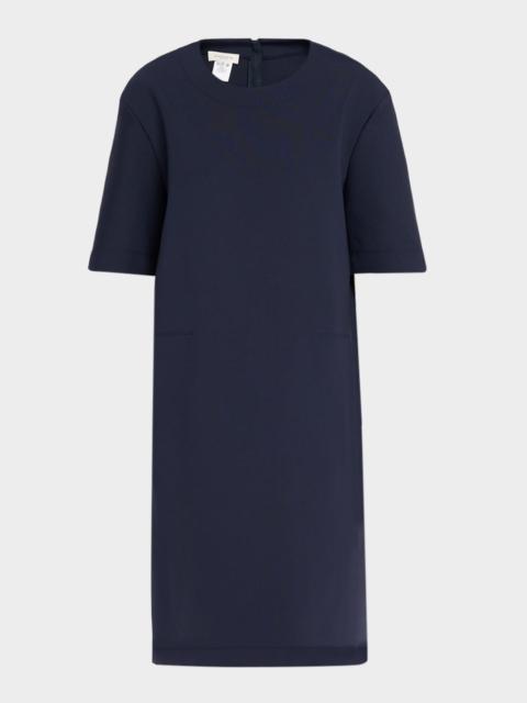 Lafayette 148 New York Scuba Mini T-Shirt Dress