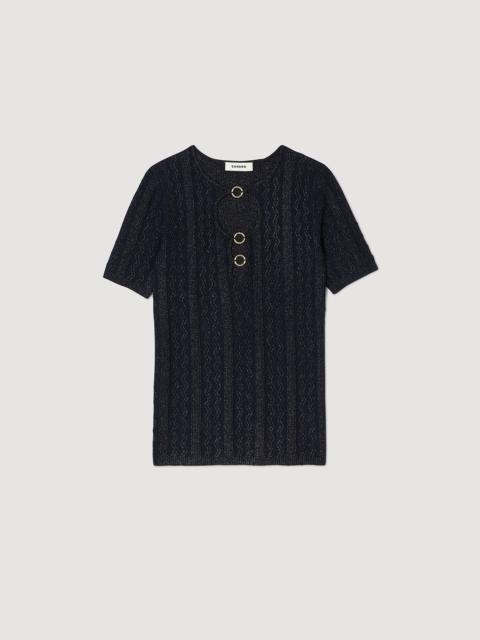 Sandro Glitter knit jumper