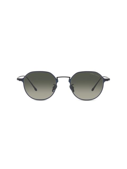 GIORGIO ARMANI round-frame sunglasses
