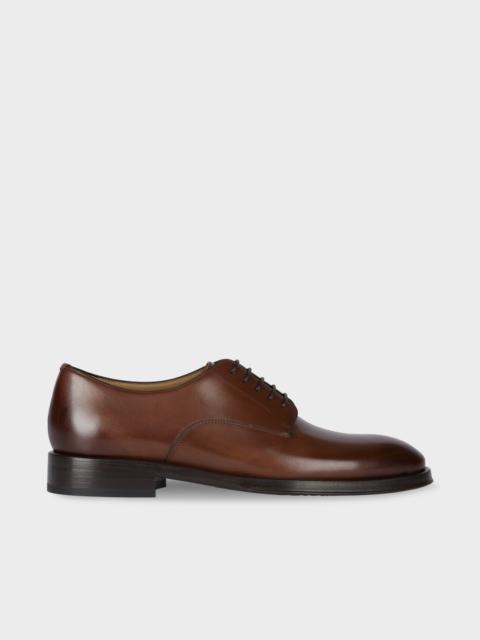 Paul Smith Brown Leather 'Jason' Shoes