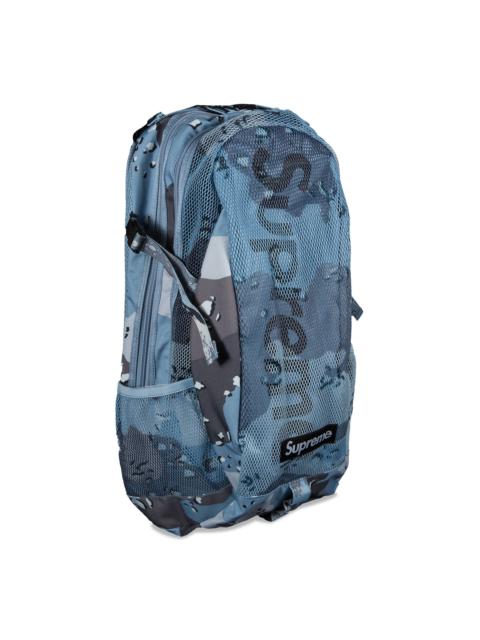 Supreme Backpack 'Blue Chocolate Chip Camo'