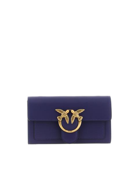 PINKO Love Simply birds chain wallet