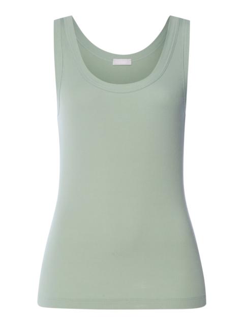 HANRO Sleep And Lounge Ribbed Cotton Tank Top