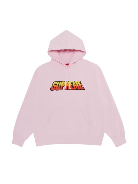 Supreme Gradient Hooded Sweatshirt 'Light Pink'