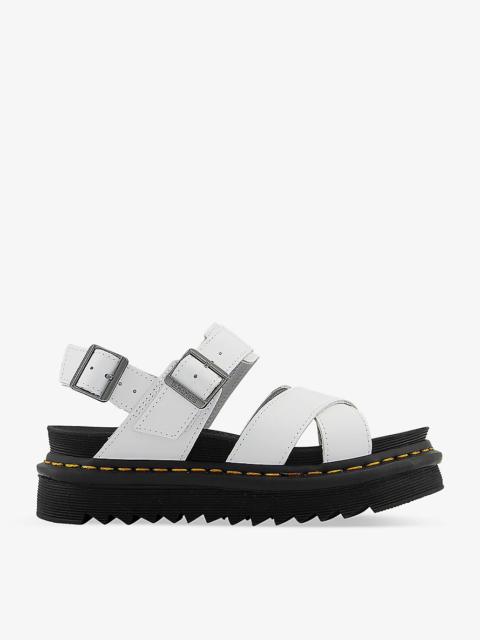 Voss II cross-straps leather sandals