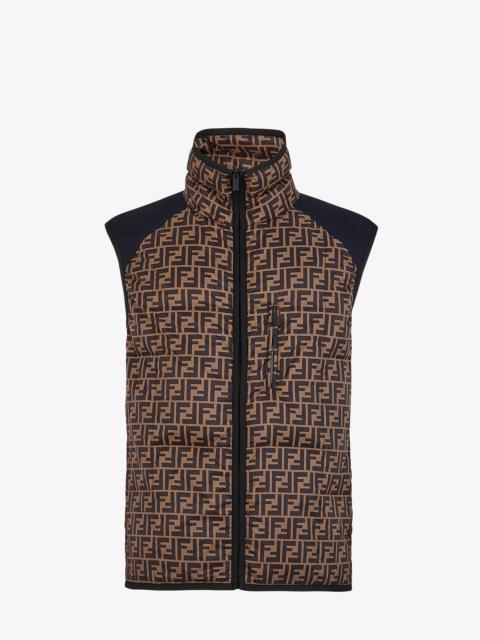 FENDI Multicolor tech fabric vest